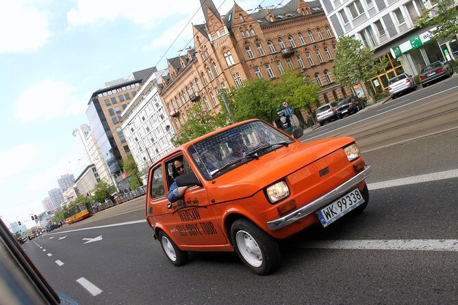 Retro Fiat Self-Drive Tour in Warsaw - A retro Fiat self-drive sounds silly. It works