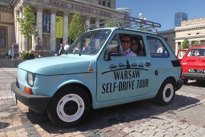 Retro Fiat Self-Drive Tour in Warsaw - Royal Castle Square, Sigismund’s Column, and the Old Town heart