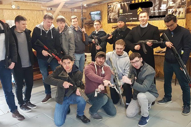 Shooting Krakow+REAL GUN+priv round trip transfer from your hotel - Hotel Pickup and the Easy 20-Minute Ride