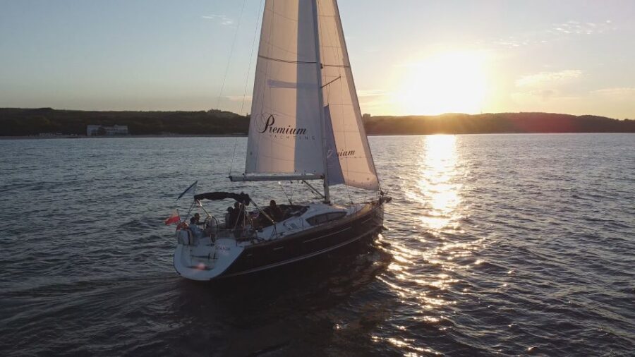 Sopot: Sunset Yacht Cruise with Welcome Drink - Can You Steer the Yacht? Hands-on fun if you want it
