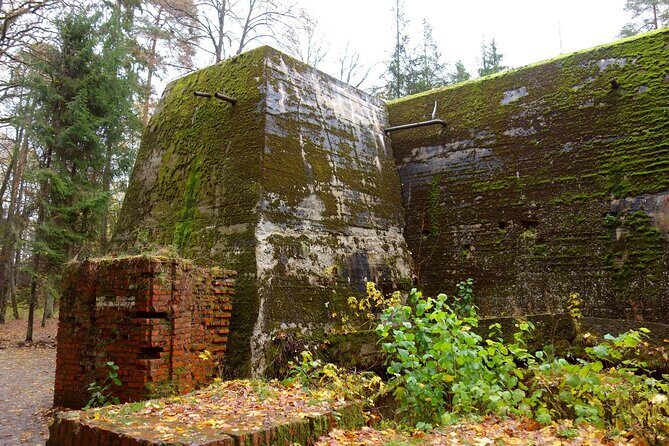 Tour from Warsaw: Wolf's Lair, Hitler's HQ Zones I and II - Zone I at Wilczy Szaniec: bunker remains and the Operation Valkyrie thread
