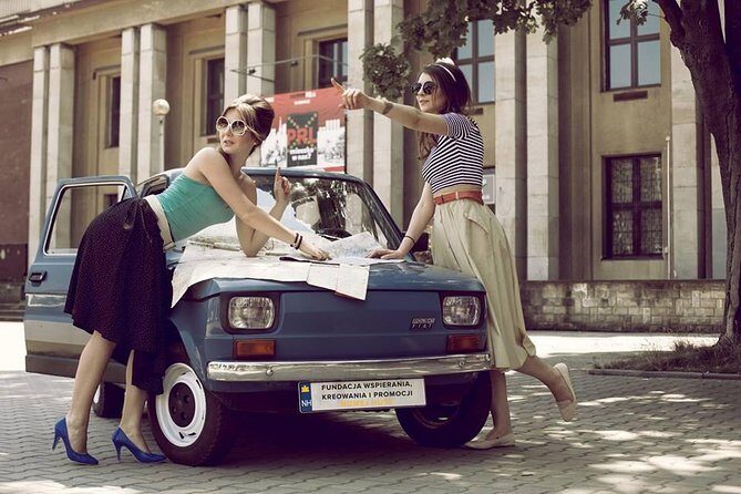 Trip Around Nowa Huta - Krakow - Riding the vintage Fiat/Lada: the best way to see Nowa Huta fast