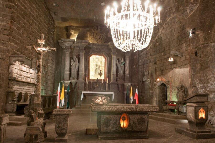 Unesco List; Wieliczka Salt Mine Half-Day Tour from Kraków - Underground lake walk and the Chopin music moment
