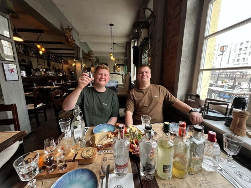 Vodka Tasting Tour in Gdańsk — Taste 7 Unique Polish Spirits - Długie Pobrzeże 8: Where the Table Talk and Tastings Happen