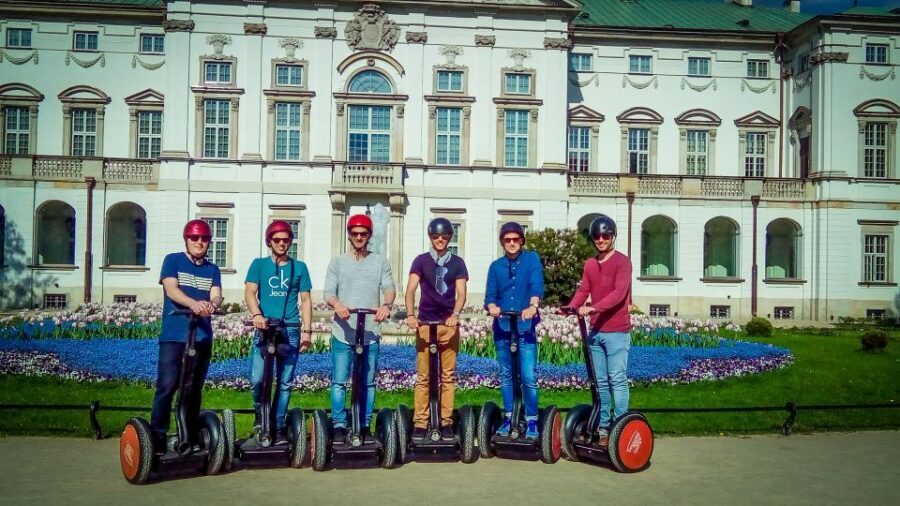 Warsaw: 2-Hour Guided Segway Tour - National Stadium roll-by: turning a landmark into a story