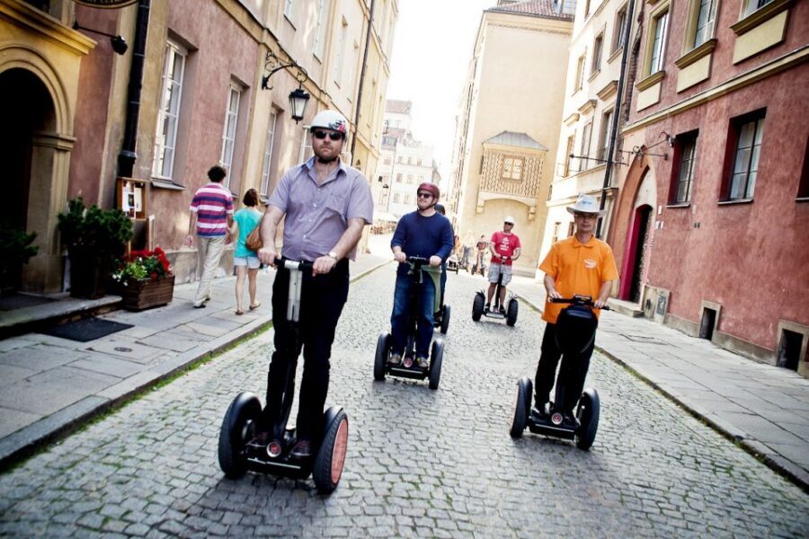 Warsaw: 3-Hour Guided City Highlights Tour by Segway - Royal Residencies and Historical Parks: Getting the City’s Story in Order