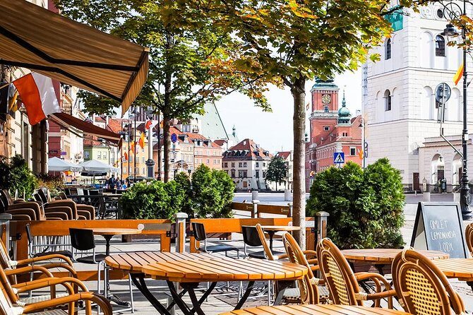 Warsaw Afternoon, panoramic view, guided, public city tour with pick up&drop off - Key highlights at a glance