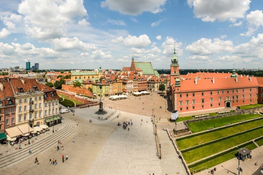 Warsaw: Afternoon Public City Tour with Pickup and Drop-off - Praga District on the edge of the map: street-level Warsaw if traffic allows