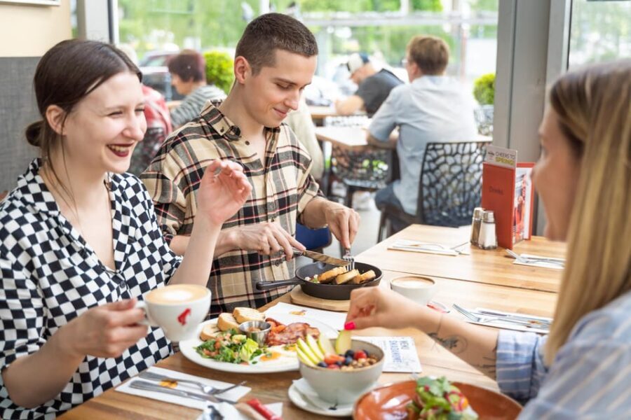 Warsaw: Breakfast at Hard Rock Cafe - Why a Hard Rock breakfast works so well in Warsaw