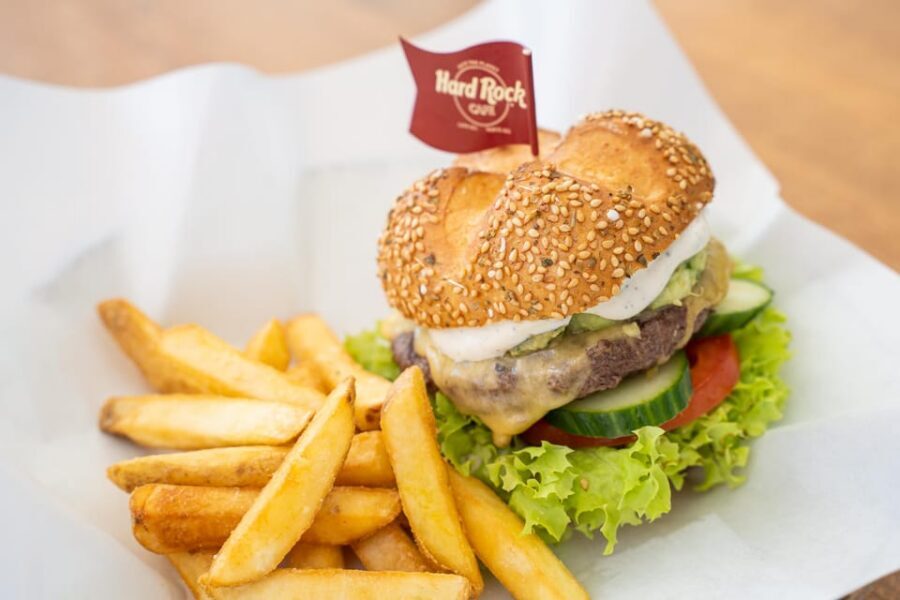 Warsaw: Breakfast at Hard Rock Cafe - Rock Shop stops: merch is part of the vibe, but it’s not part of the deal