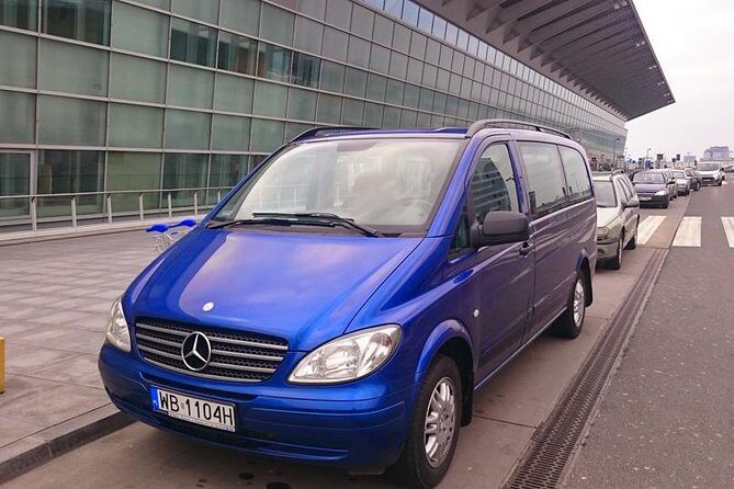 Warsaw Chopin Airport private transfer 5 to 8 passengers - Airport pickup at Warsaw Chopin: EXIT 2 by Costa Coffee