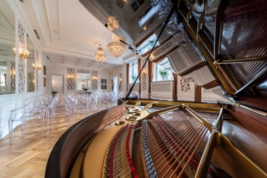 Warsaw: Chopin Concert Ticket With Glass of Champagne - The two-part 60-minute schedule: first recital, champagne break, second half