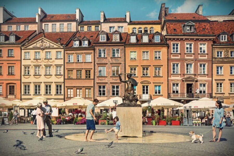 Warsaw City Full-Day Private Panoramic Car & Walking Tour - Jewish Warsaw on foot: monuments, Umschlagplatz, and ghetto wall fragments
