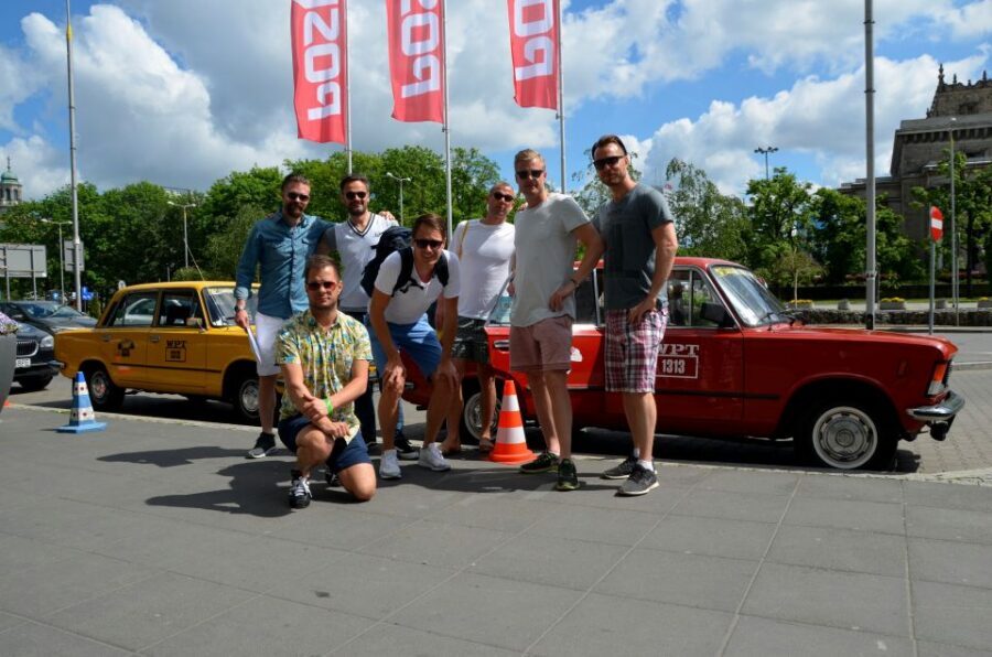 Warsaw Communism Private Tour in a Retro Fiat - The 4-hour flow: half driving, half walking, and how to get ready