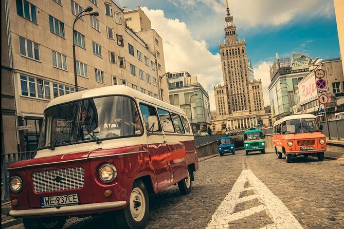 Warsaw: Communism Tour in an Original Socialist Van - A retro Nysa 522 ride into Warsaw’s socialist past