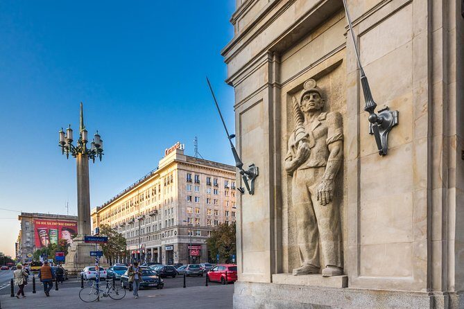 Warsaw: Communism Tour in an Original Socialist Van - Stop by stop: from Palace of Culture and Science to Constitution Square (MDM)