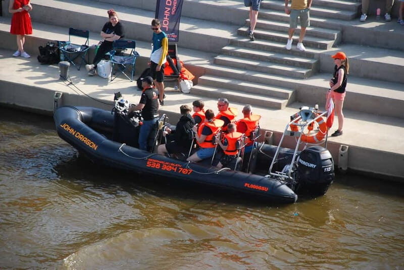 Warsaw: Explore the Vistula on Its Longest Speedboat Route - Key moments you should plan for