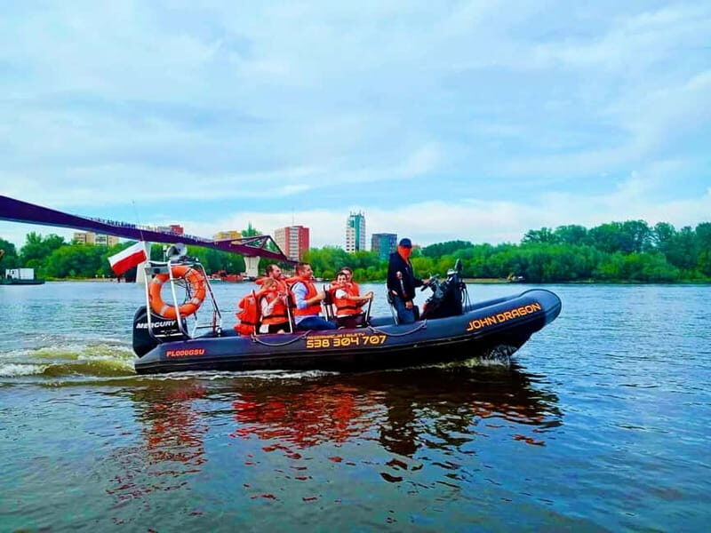 Warsaw: Explore the Vistula on Its Longest Speedboat Route - Entering a Side of Warsaw You Usually Don’t See