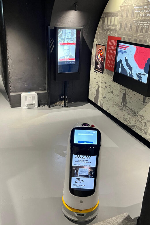 Warsaw: Guided tour of the Cold War Museum - VR Games, a Space Station Hologram, and the Tech Race Angle