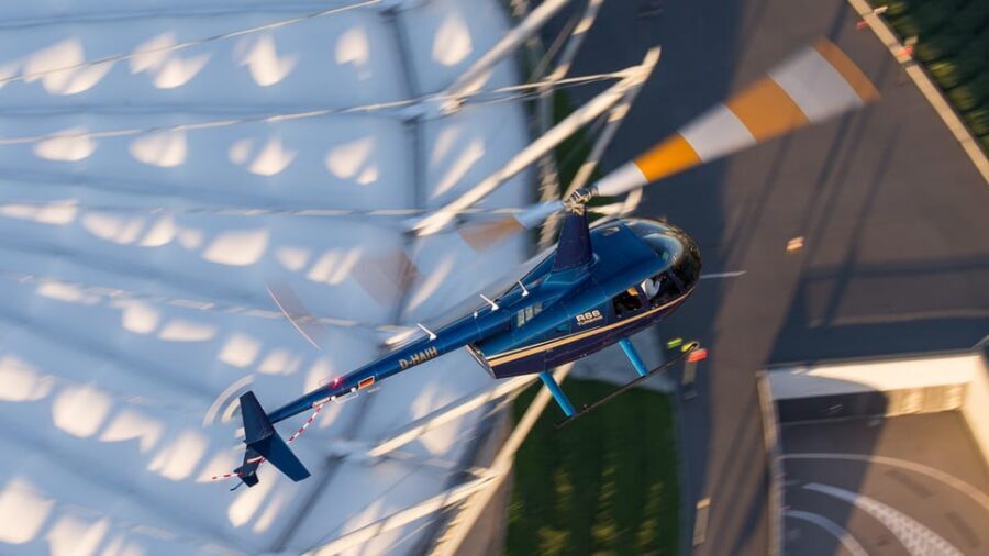 Warsaw: Helicopter Private Tour - From your hotel to Konstancin-Jeziorna: the start feels smooth