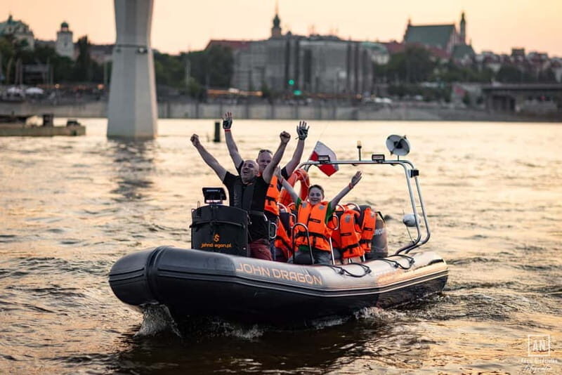 Warsaw: High-Speed Vistula River RIB Boat Adventure - Comfort, safety, and who should think twice