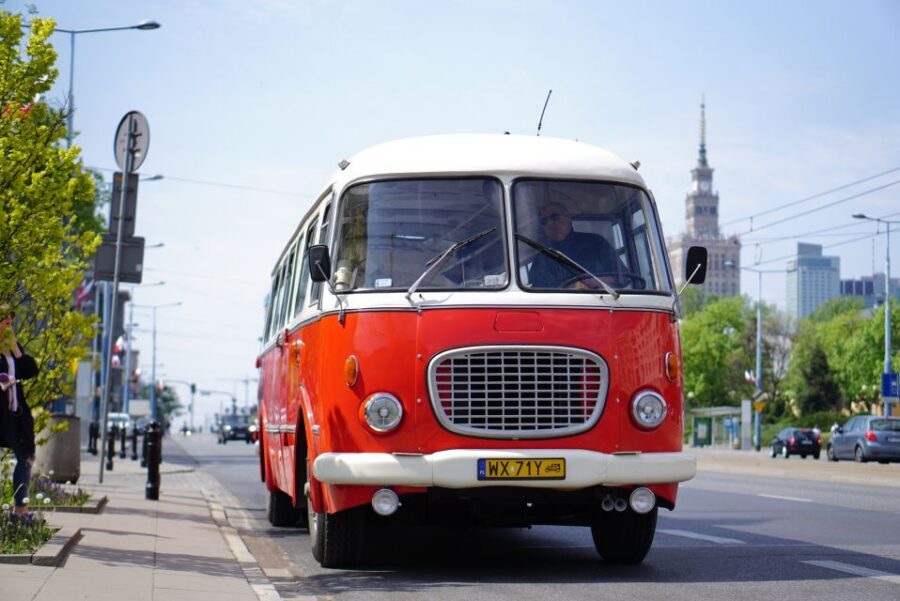 Warsaw: Highlights Guided Retro Bus Tour - Riding the Jelcz Cucumber: communist-era charm with practical comfort