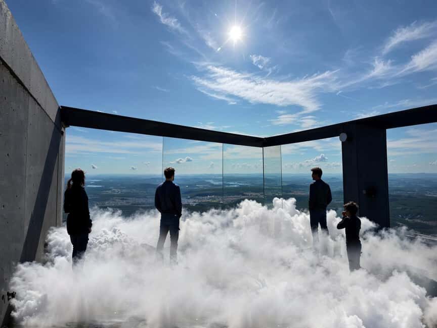 Warsaw: Highline Warsaw Entry With 360° Views & Rooftop Bar - The 53rd-floor deck: what you’re really buying