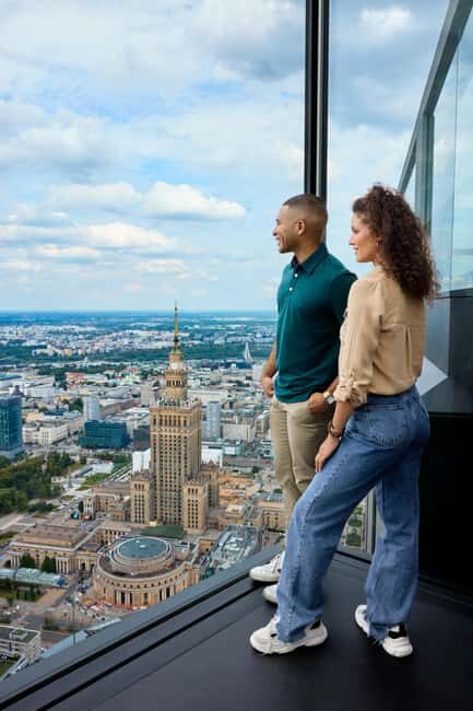 Warsaw: Highline Warsaw Entry With 360° Views & Rooftop Bar - HighGarden on the 49th floor: a garden break at the top