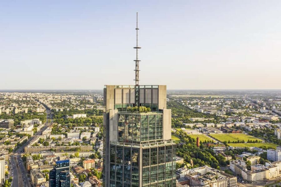 Warsaw: Highline Warsaw Entry With 360° Views & Rooftop Bar - Altitude sensitivity: don’t ignore the warning