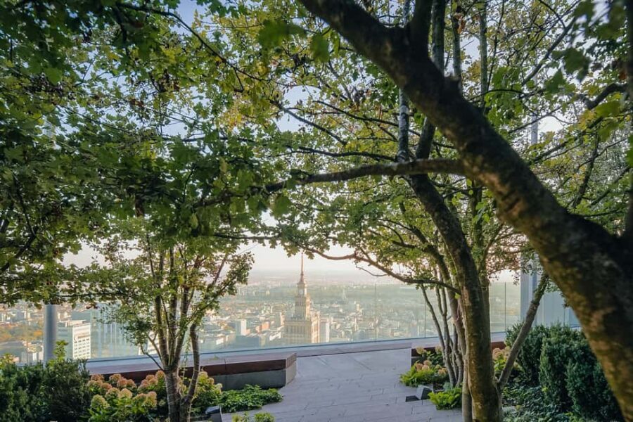 Warsaw: Highline Warsaw Entry With 360° Views & Rooftop Bar - Your one-minute visit: how to use it without rushing