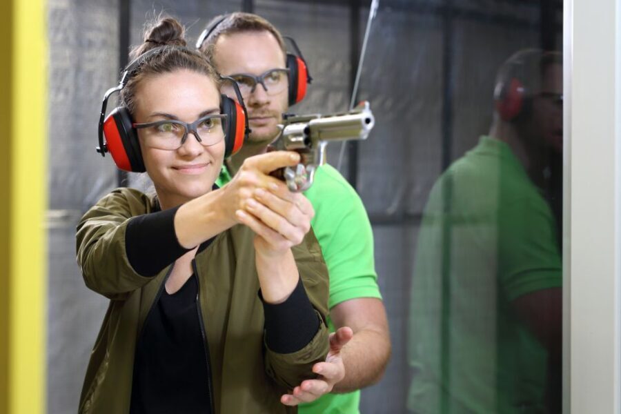 Warsaw: Indoor Shooting Range Experience - Expect a calm place to decompress afterward