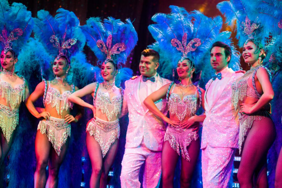 Warsaw: Live Show at Sabat Theatre - After the show: dancing on stage with live music