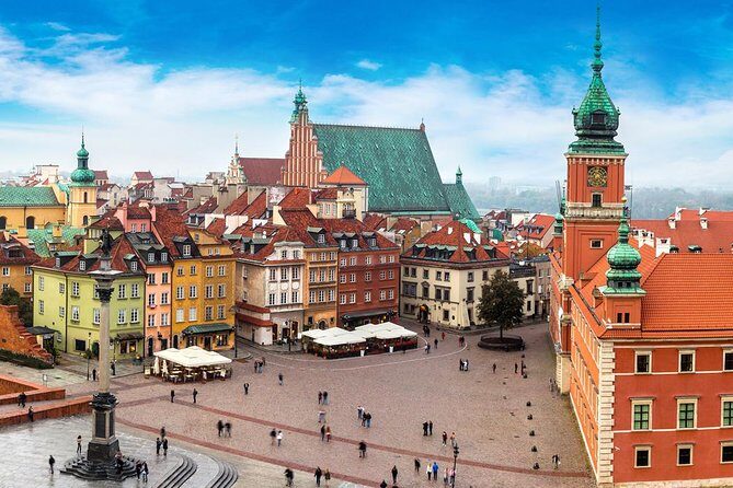 Warsaw Morning, Guided, Panoramic View, public city tour with hotel pick up - The ghetto story in three steps: Heroes, POLIN, then Umschlagplatz