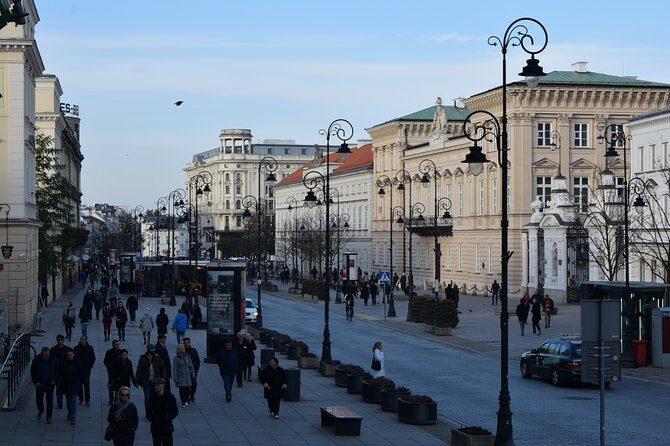 Warsaw Old Town Guided Tour with Antek & Friends | small groups - Warsaw Ghetto boundary markers: Jewish heritage and the realities of history