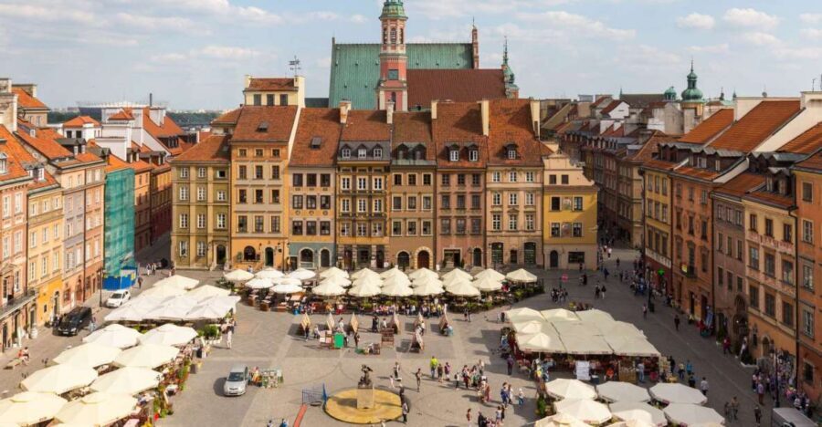 Warsaw: Old Town Guided Walking Tour - Market Square, Mermaid Photos, and the Narrowest House