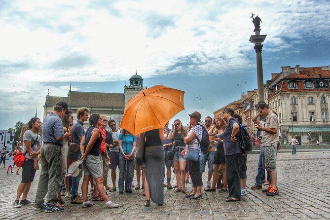 Warsaw Old Town (UNESCO area): Facts & Legends | small groups - Palacio Real de Varsovia: royal residence, best seen from the street