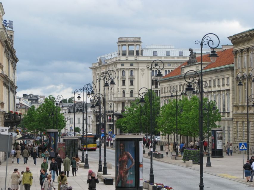Warsaw: Private 3-Hour Sightseeing Tour by Car with Pickup - Getting Around Warsaw Fast: Car Pickup Meets a Real Walking Tour