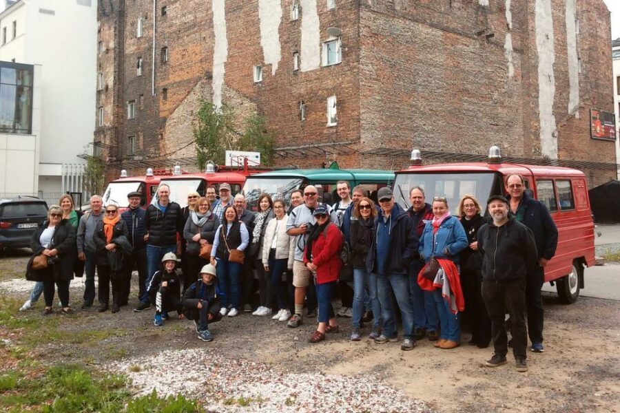 Warsaw: Private 3-Hour Tour by Communist Van - The former Jewish Ghetto: handling tragedy with care