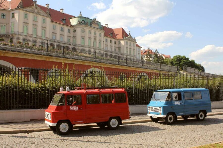 Warsaw: the Best of the City Private Tour by Retro Minibus - Crossing the Vistula into Praga’s surviving pre-war feeling