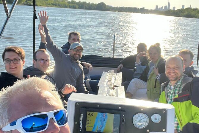 Warsaw: Vistula River Cruise with Your Music & City Views - Vistula boulevards: modern life next to wild river edges