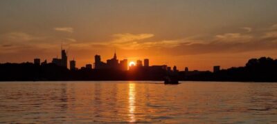 Warsaw Vistula River Sunset Cruise with Welcome Drink - Sailing past Copernicus Science Centre and the modern riverfront mix