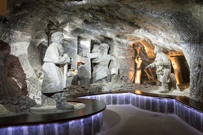 Wieliczka Salt Mine with hotel pick up - Inside the Mine: Chambers, Salt Drifts, and Carved Art