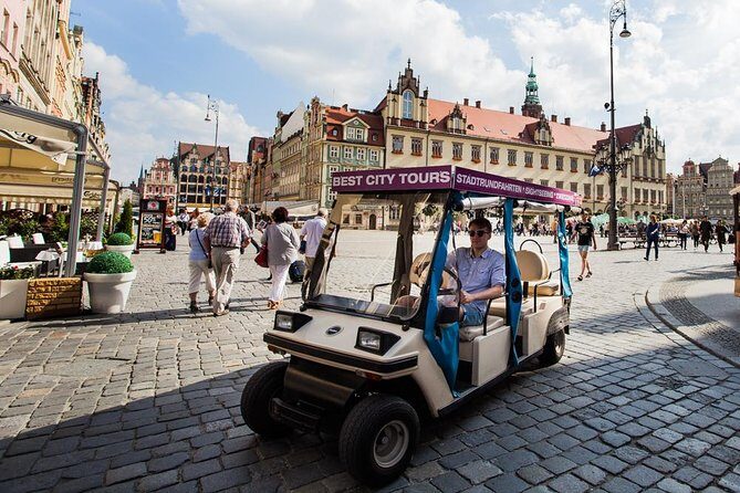 Wroclaw, 1- hour or 2-hours Group Tour by Electric Car - The Old Town stretch: St Elisabeth, Jatki, Old Stock Exchange, and the Salt Market