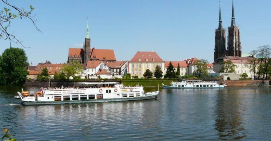 Wrocław: 3-Hour Steamboat Tour with Centennial Hall UNESCO - ZaZoo Beach Bar and Pergola Breaks That Keep It Real
