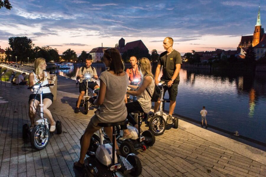 Wroclaw: Grand E-Scooter Tour - A 3-wheel e-scooter route that gives you Wrocław’s rhythm