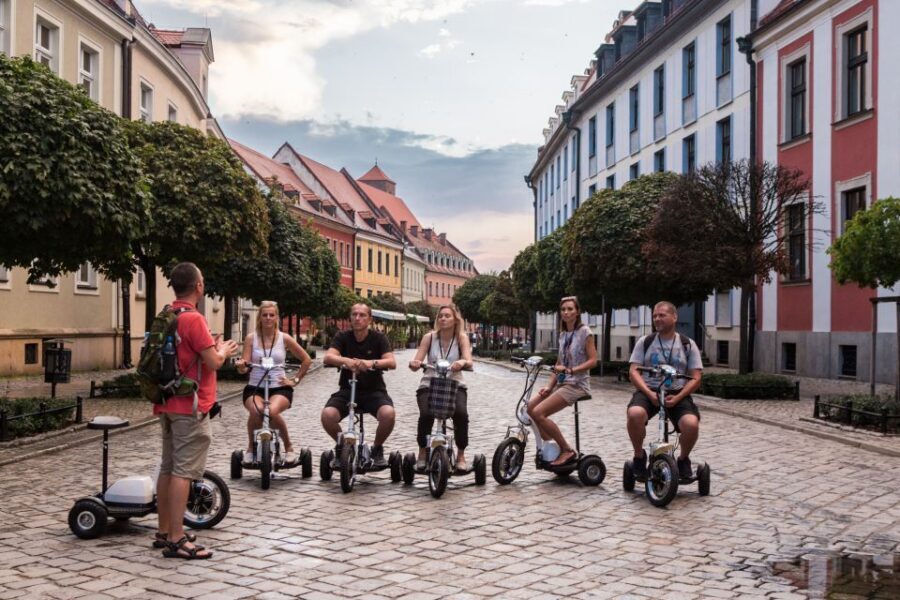 Wroclaw: Grand E-Scooter Tour - Nowy Targ Square: the history primer that makes the rest click