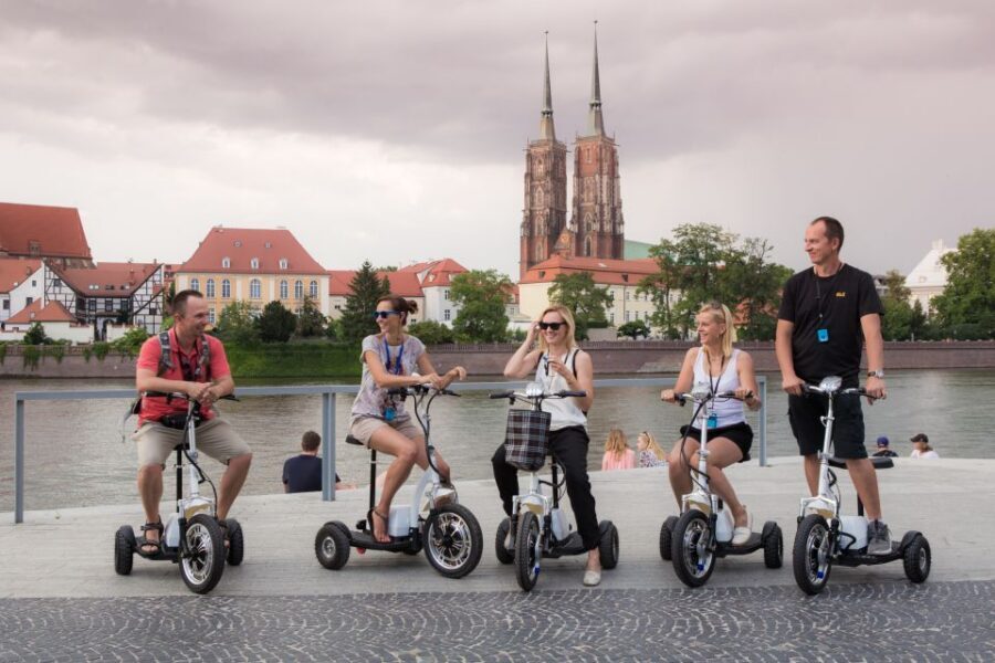 Wroclaw: Grand E-Scooter Tour - Price and time: $64 for a fast orientation loop