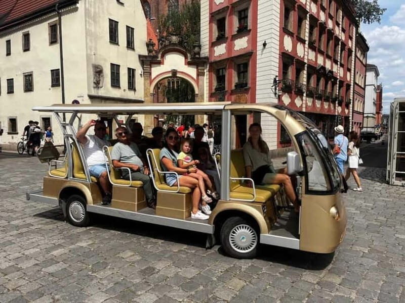 Wroclaw: NO LIMIT BEER City Tour Sightseeing By Golf Cart - The route highlights: Wroclaw’s top spots, in a sensible order