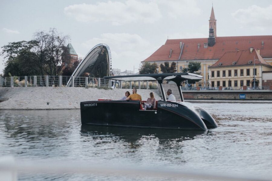 Wroclaw: Solar Catamaran Cruise on the Odra River - Why Wrocław’s Odra River Looks Different From This Solar-Electric Boat