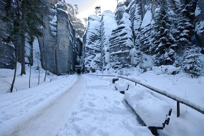 Wroclaw to Rock City Adrspach in Czech Republic Private Tour including tickets - Adršpach Rock City: the 4 km trail, waterfalls, and lake time